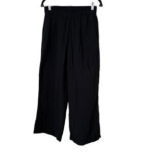 Old‎ Navy Wide Leg Black Comfort Waistband Pants XS